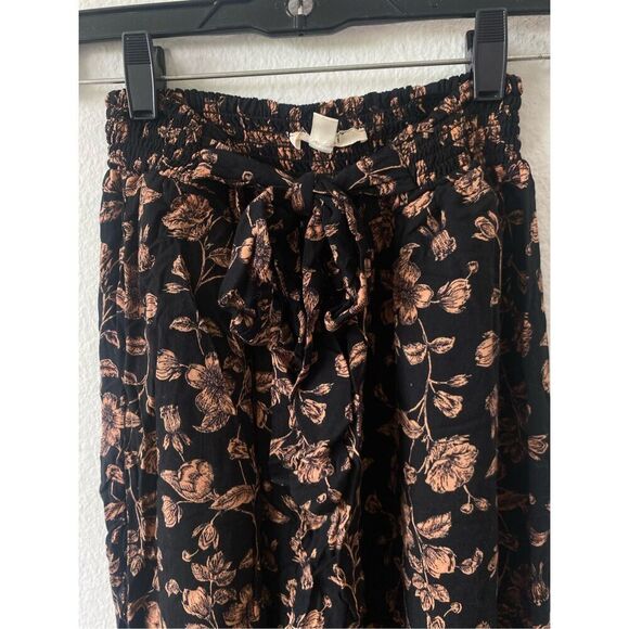 Francesca’s mi ami floral wide leg pants size s - Picture 5 of 9